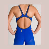 Arena Women's Open-Back Powerskin Carbon Air2 Kneeskin - Blue | WrightSport