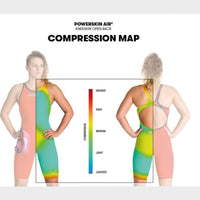 Arena Women's Open-Back Powerskin Carbon Air2 Kneeskin - Red | WrightSport