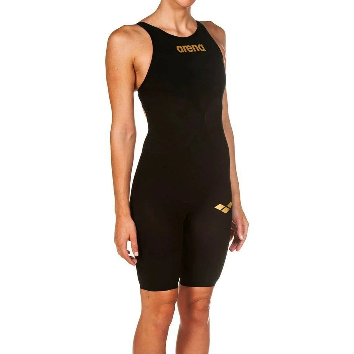 Arena Women's Powerskin Carbon AIR 2 Kneeskin - Black/Black/Gold