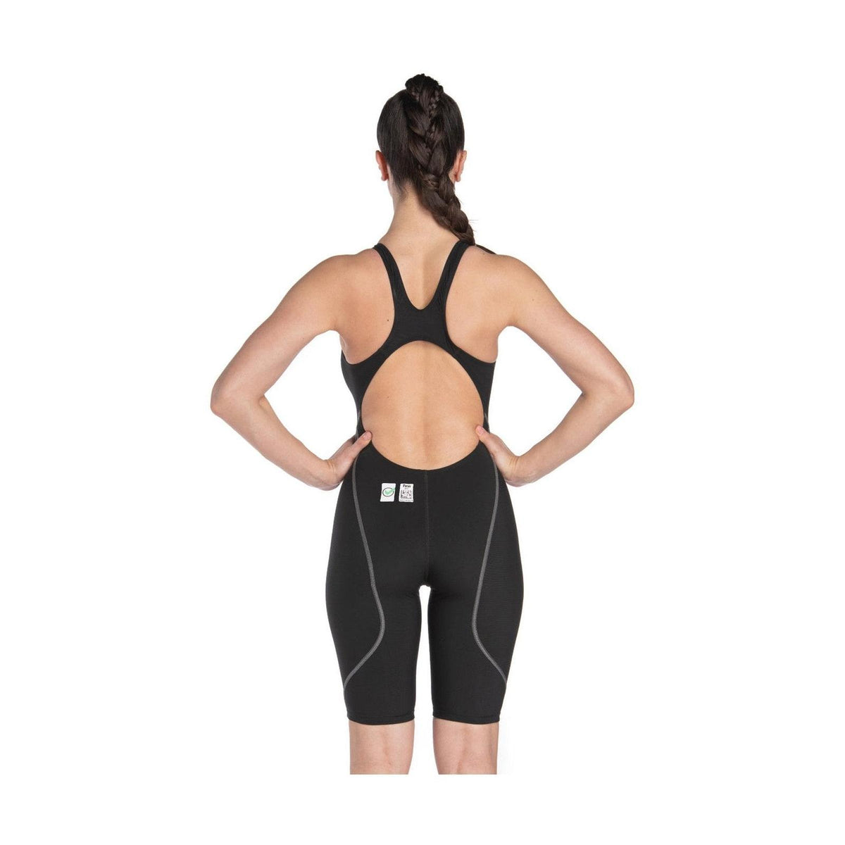 Arena Women's Open-Back Powerskin ST Next Racing Suit - Black | WrightSport