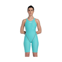 Arena Women's Open-Back Powerskin ST Next Racing Suit - Aquamarine | WrightSport
