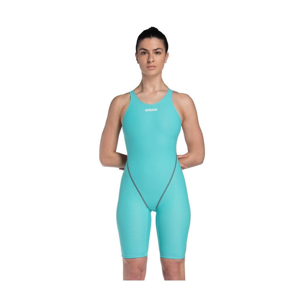 Arena Women's Open-Back Powerskin ST Next Racing Suit - Aquamarine | WrightSport