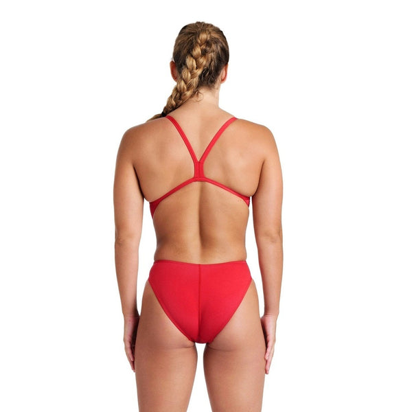 Arena Women's Team Swimsuit Challenge Solid - Red
