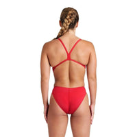 Arena Women's Team Swimsuit Challenge Solid - Red