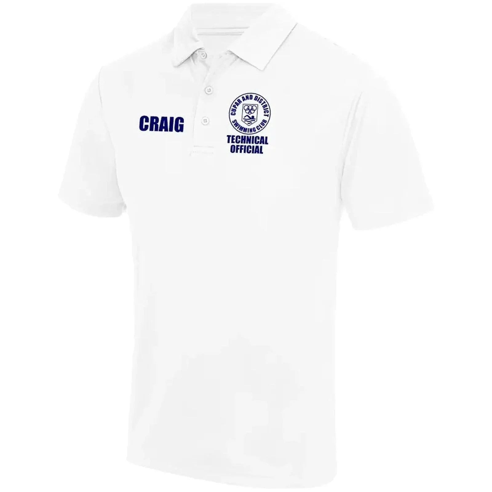 Cupar & District SC - Unisex 'STO' Tech Polo