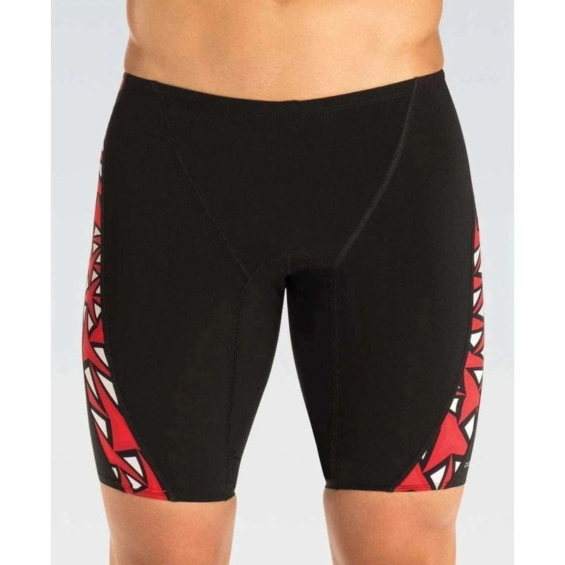 Dolfin Men's Graphlite Red Mako Spliced Jammer | WrightSport