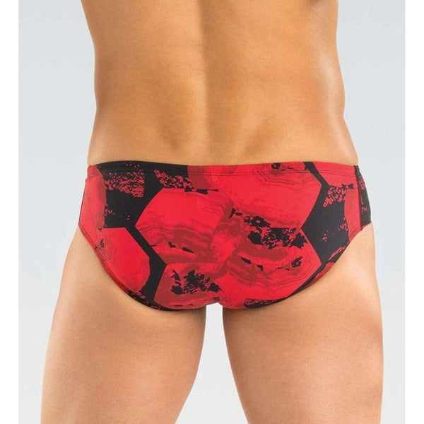 Dolfin Men's Graphlite SERIES Red Rogue Allover Racer