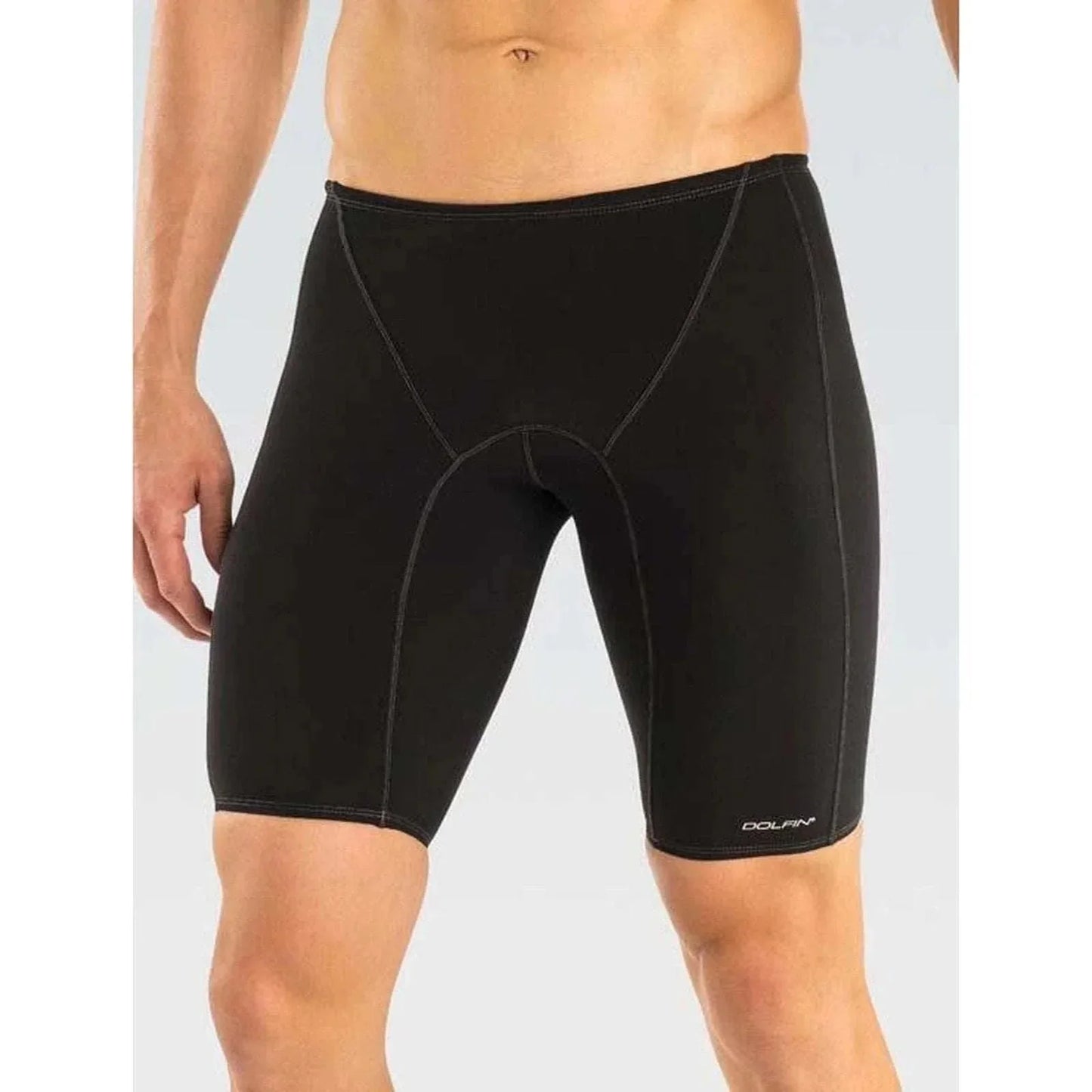 Dolfin Men's Graphlite Series Solid Black Jammer