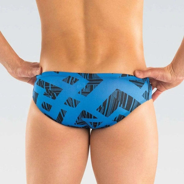 Dolfin Men's Reliance Blue Trax Allover Racer