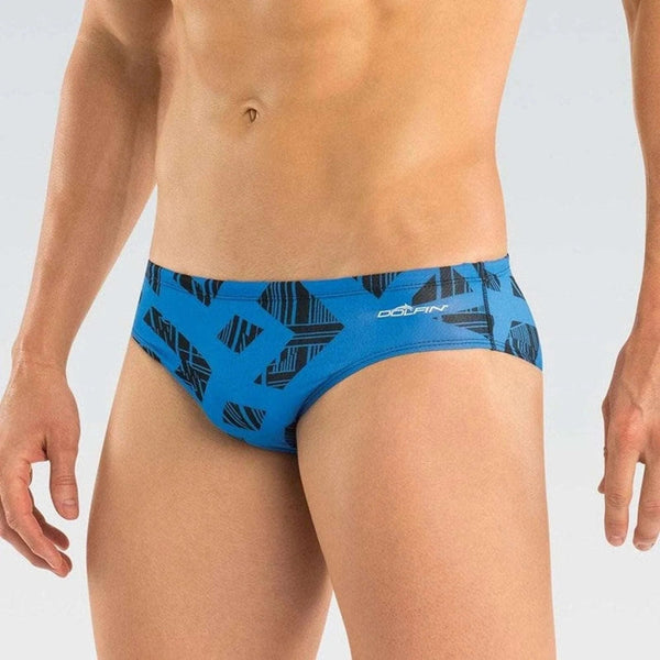 Dolfin Men's Reliance Blue Trax Allover Racer