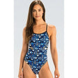 Dolfin Women's Blue Veyron V Bk. Swimsuit | WrightSport