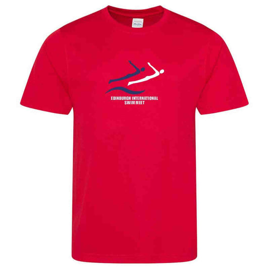 Edinburgh International Swim Meet 2025 - Unisex EVENT Tech T-Shirt