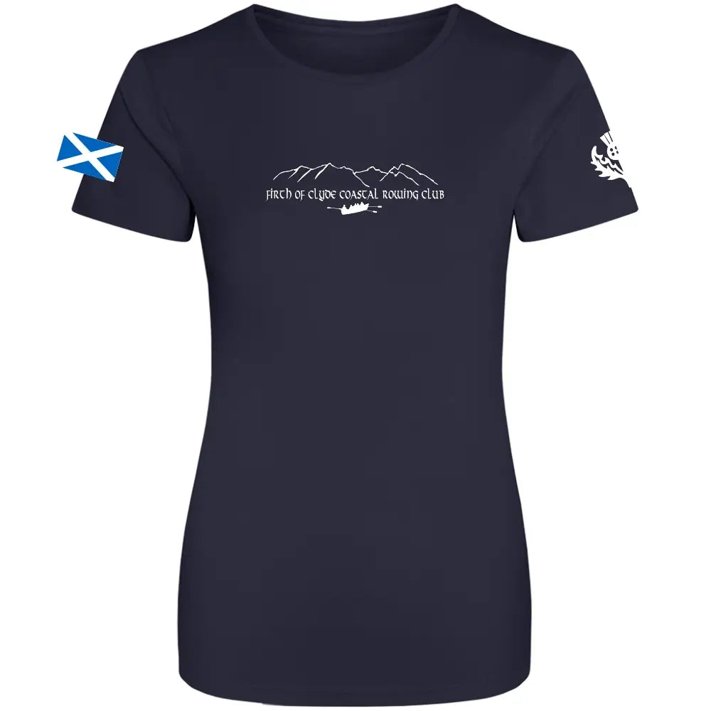 Firth of Clyde CRC - Women's Cool T - '2025 Worlds'