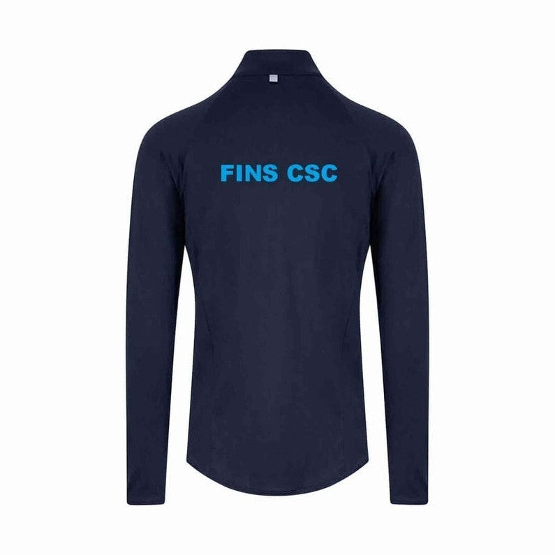 Fins CSC - Unisex Cool Flex 1/2 Zip Top | WrightSport
