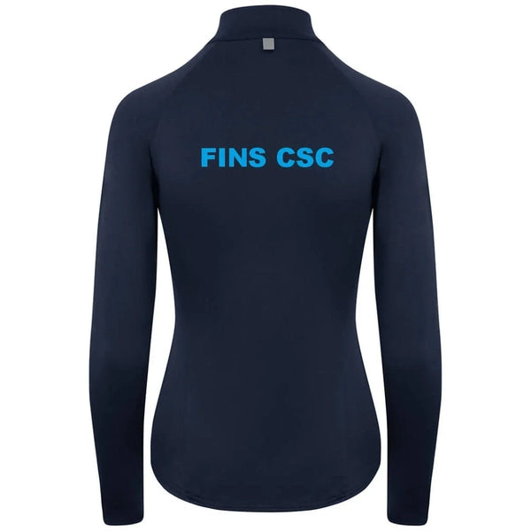 Fins CSC - Cool-Flex Half Zip Top Ladies