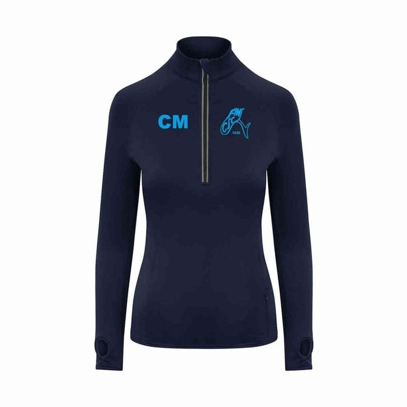 Fins CSC - Women's Cool Flex 1/2 Zip Top | WrightSport