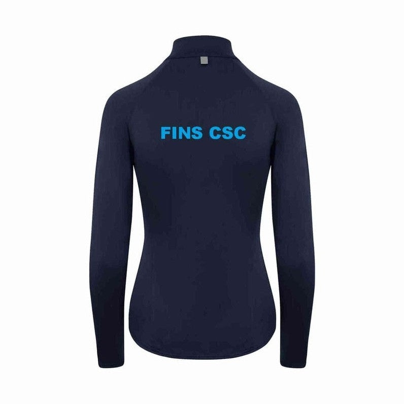 Fins CSC - Women's Cool Flex 1/2 Zip Top | WrightSport
