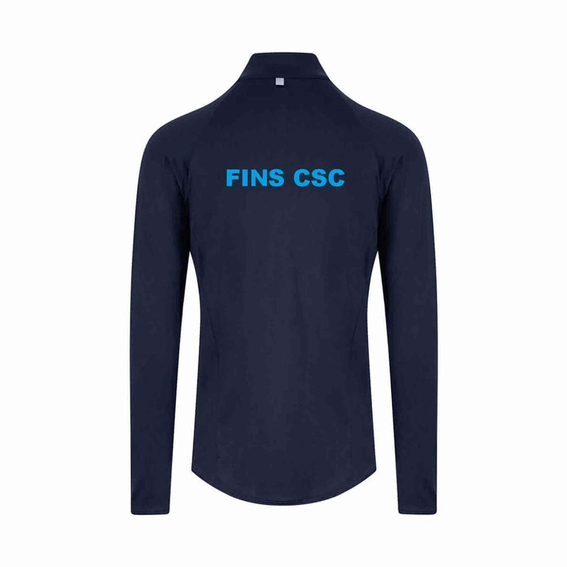 Fins CSC - Unisex Cool Flex 1/2 Zip Top | WrightSport