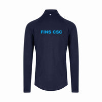 Fins CSC - Unisex Cool Flex 1/2 Zip Top | WrightSport