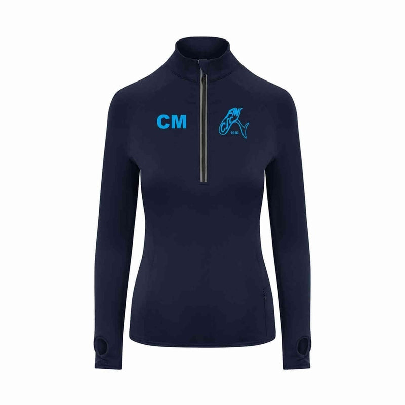 Fins CSC - Women's Cool Flex 1/2 Zip Top | WrightSport