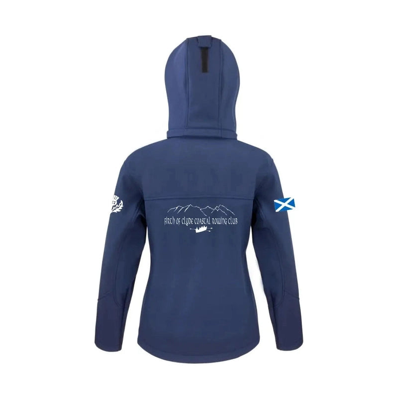 Firth of Clyde CRC - Ladies TX Perf Hooded Softshell Jacket