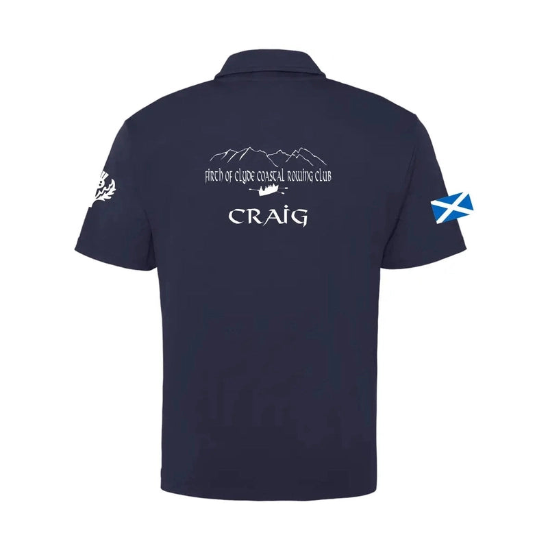 Firth of Clyde CRC - Unisex Club Dry Polo
