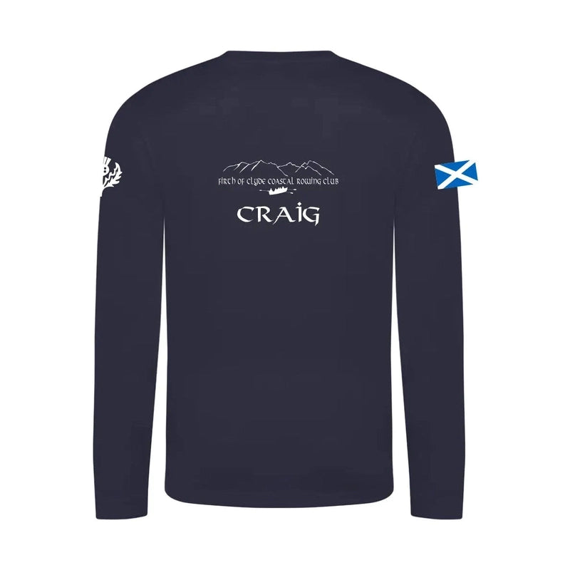 Firth of Clyde CRC - Unisex Long Sleeve Cool T
