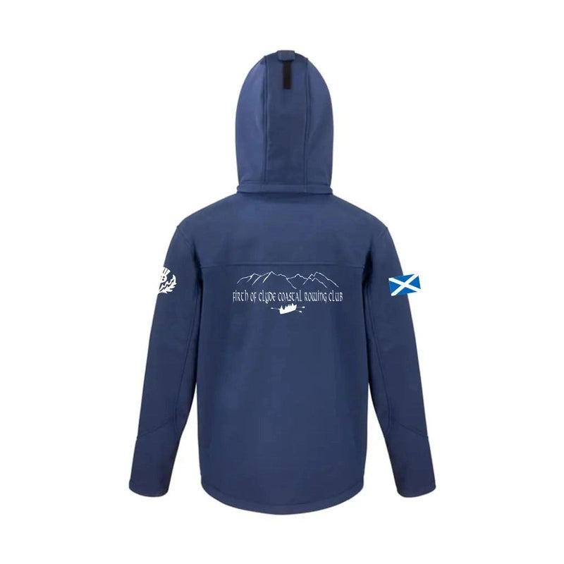 Firth of Clyde CRC - Unisex TX Perf Hooded Softshell Jacket