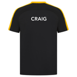 Forfar Amateur Swimming Club - Lutra Junior Team T-shirt - Black/Gold