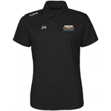 Forfar Amateur Swimming Club - Lutra 'COACH' Women's Cool Polo - Black