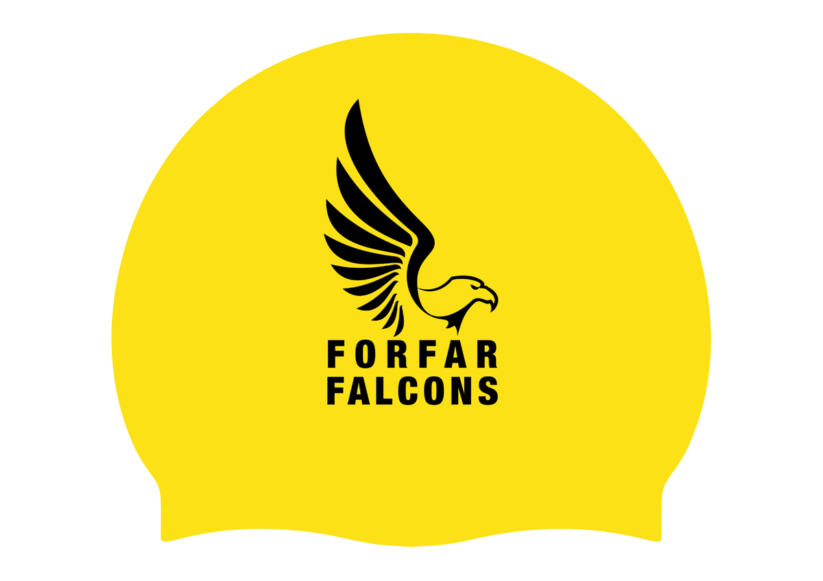 Forfar Amateur Swimming Club - Premium 100% Silicone Swim Cap