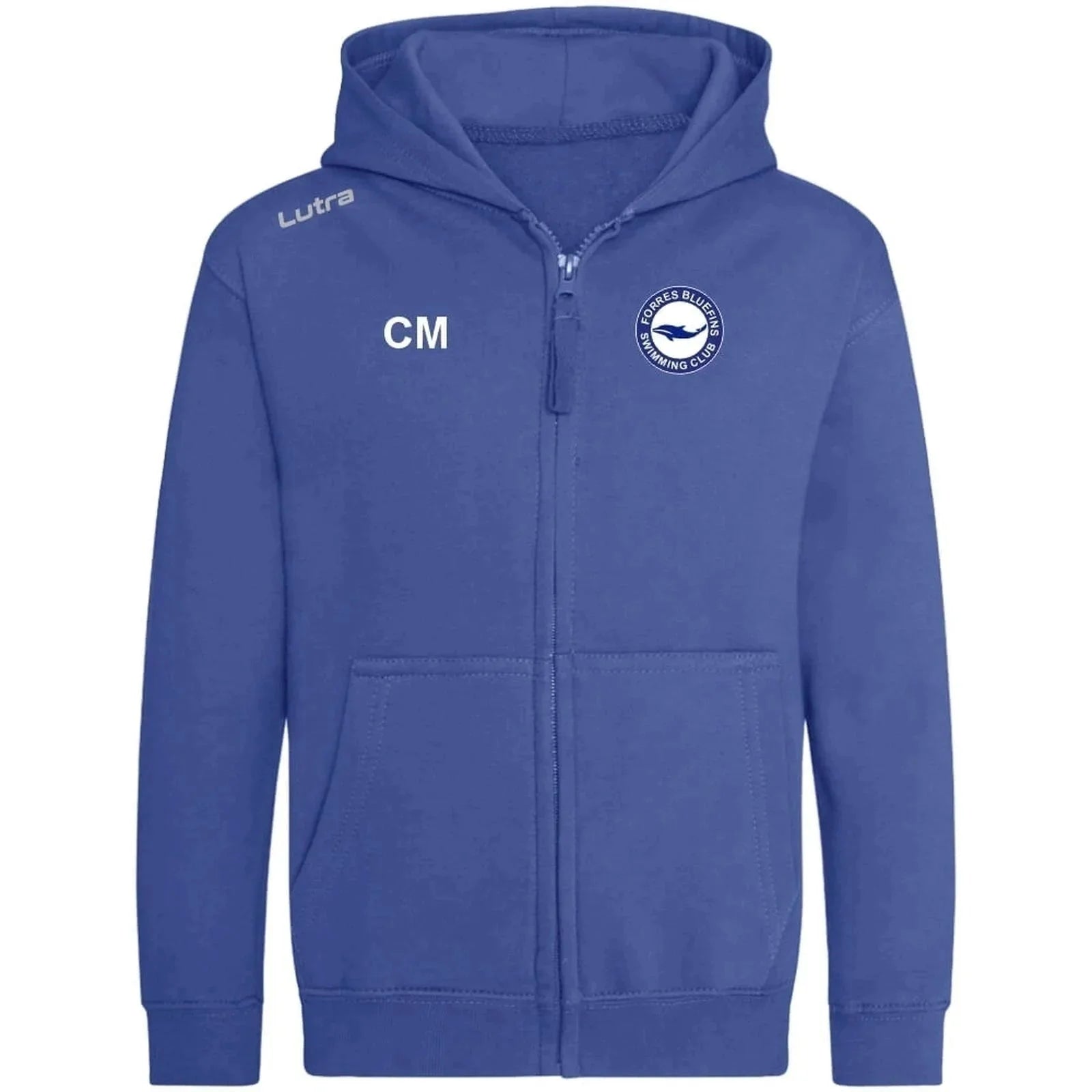 Forres Bluefins SC - JNR Full Zip Hoodie