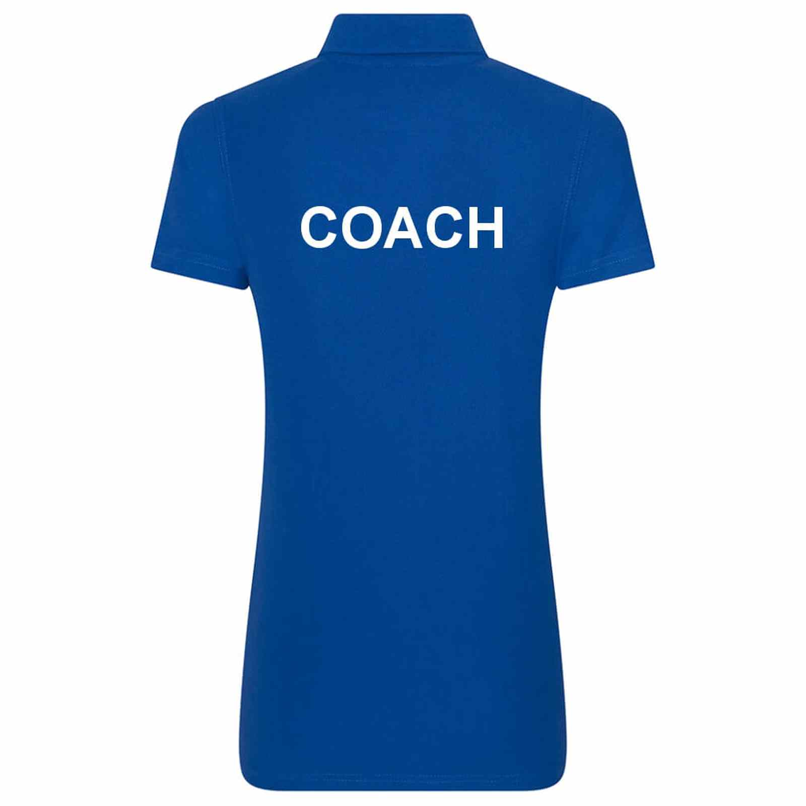 Forres Bluefins SC - Women's 'COACH' Poly/Cotton Polo