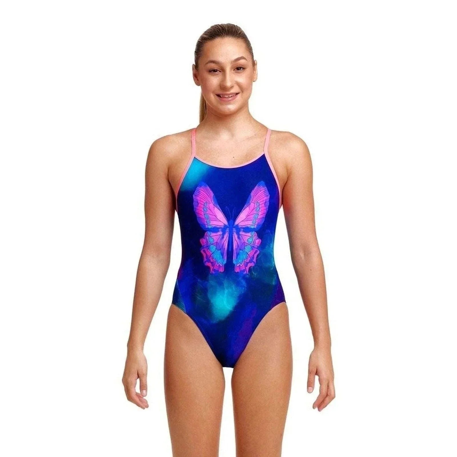 Funkita Girl's Diamond back Swimsuit - Fly Baby