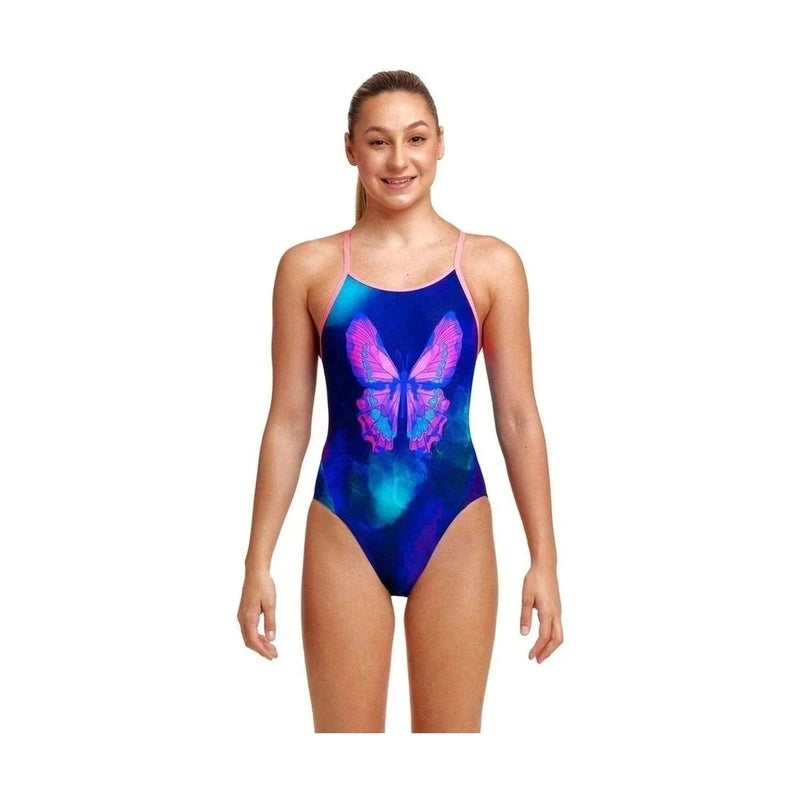 Funkita Girl's Diamond back Swimsuit - Fly Baby | WrightSport