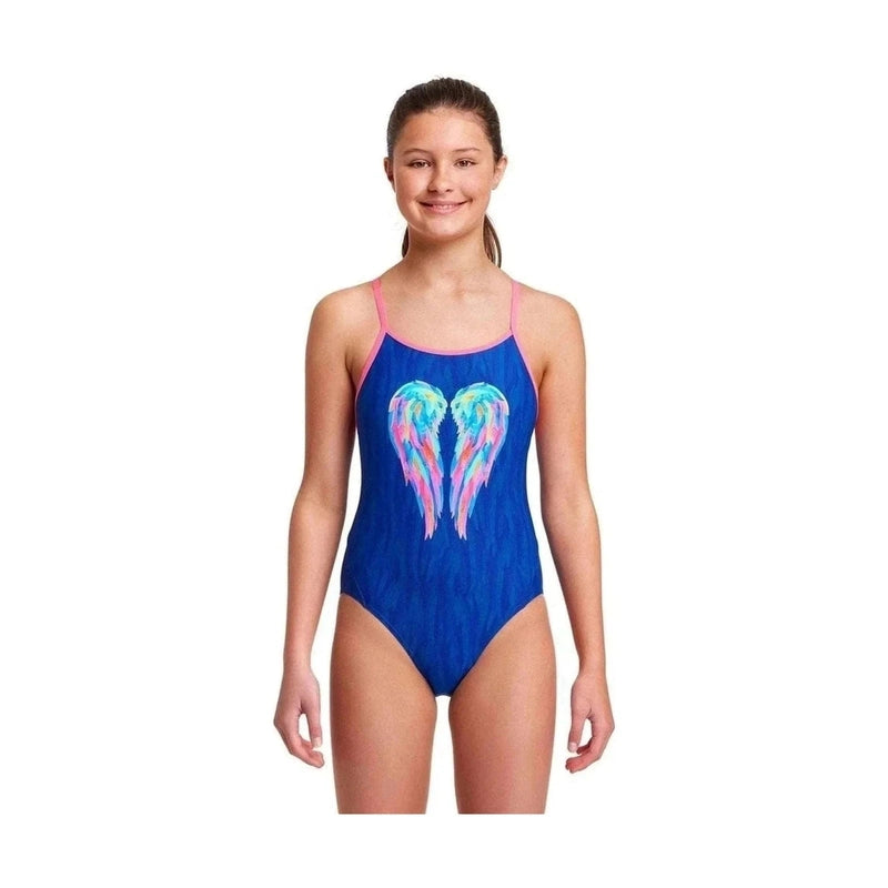 Funkita Girl's Diamond back Swimsuit - Icarus Wings | WrightSport