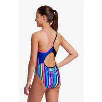 Funkita Girl's Diamond Back One Piece Swimsuit - Zorse Code