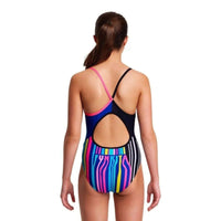 Funkita Girl's Diamond Back One Piece Swimsuit - Zorse Code