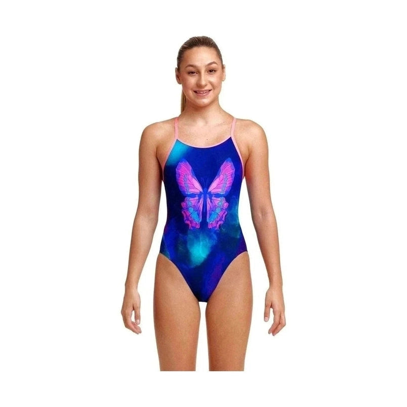 Funkita Girl's Diamond back Swimsuit - Fly Baby | WrightSport