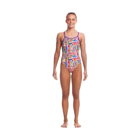 Funkita Girl's Diamond Bk. Swimsuit - Top Spot | WrightSport