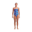 Funkita Girl's Strapped In Swimsuit - Lava Lights | WrightSport