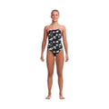 Funkita Girl's Tie Me Tight - Black Swan | WrightSport