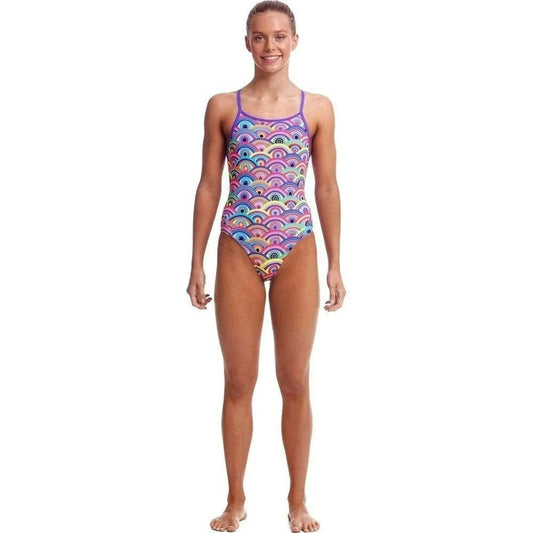 Funkita Girls Diamond Back Swimsuit - Eye Candy