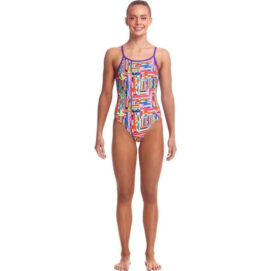 Funkita Girl's Diamond Bk. Swimsuit - Top Spot