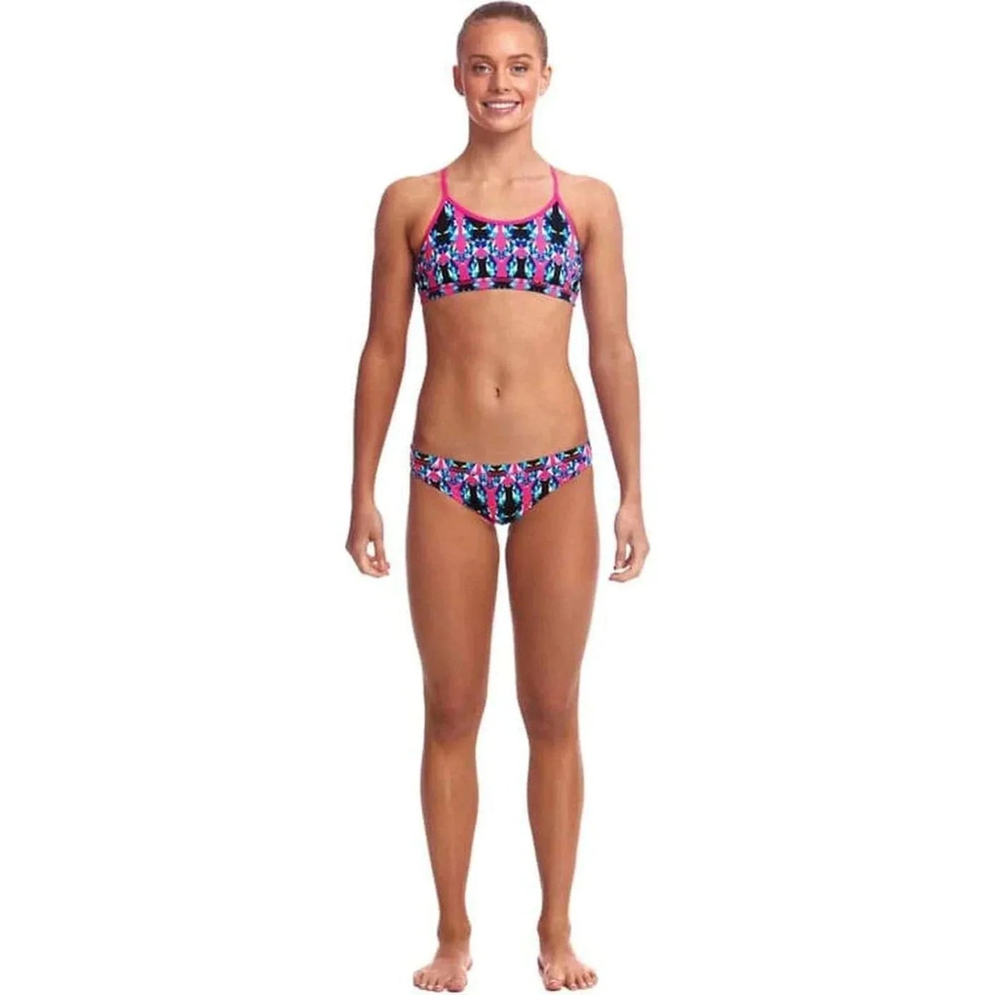 Funkita Girls Eco Racerback Two Piece - Fairy Flight