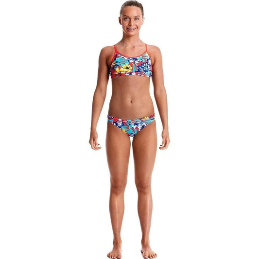 Funkita Girls Racer Back Two Piece - Aloha From Hawaii