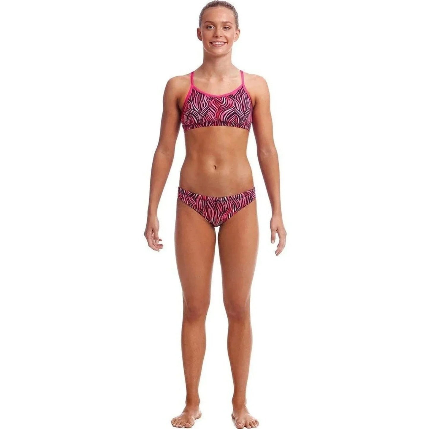 Funkita Girl's Two Piece - Safari Sunset