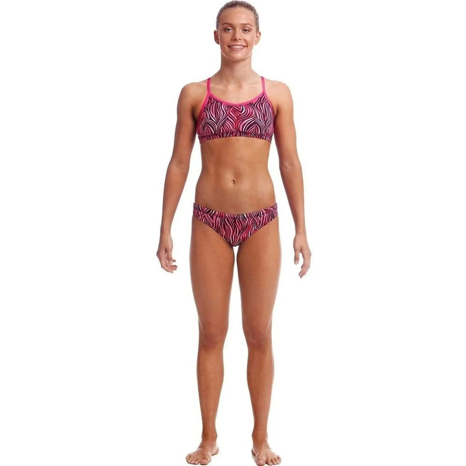 Funkita Girl's Two Piece - Safari Sunset