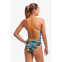 Funkita Girls Single Strap One Piece Swimsuit - Big Bronto