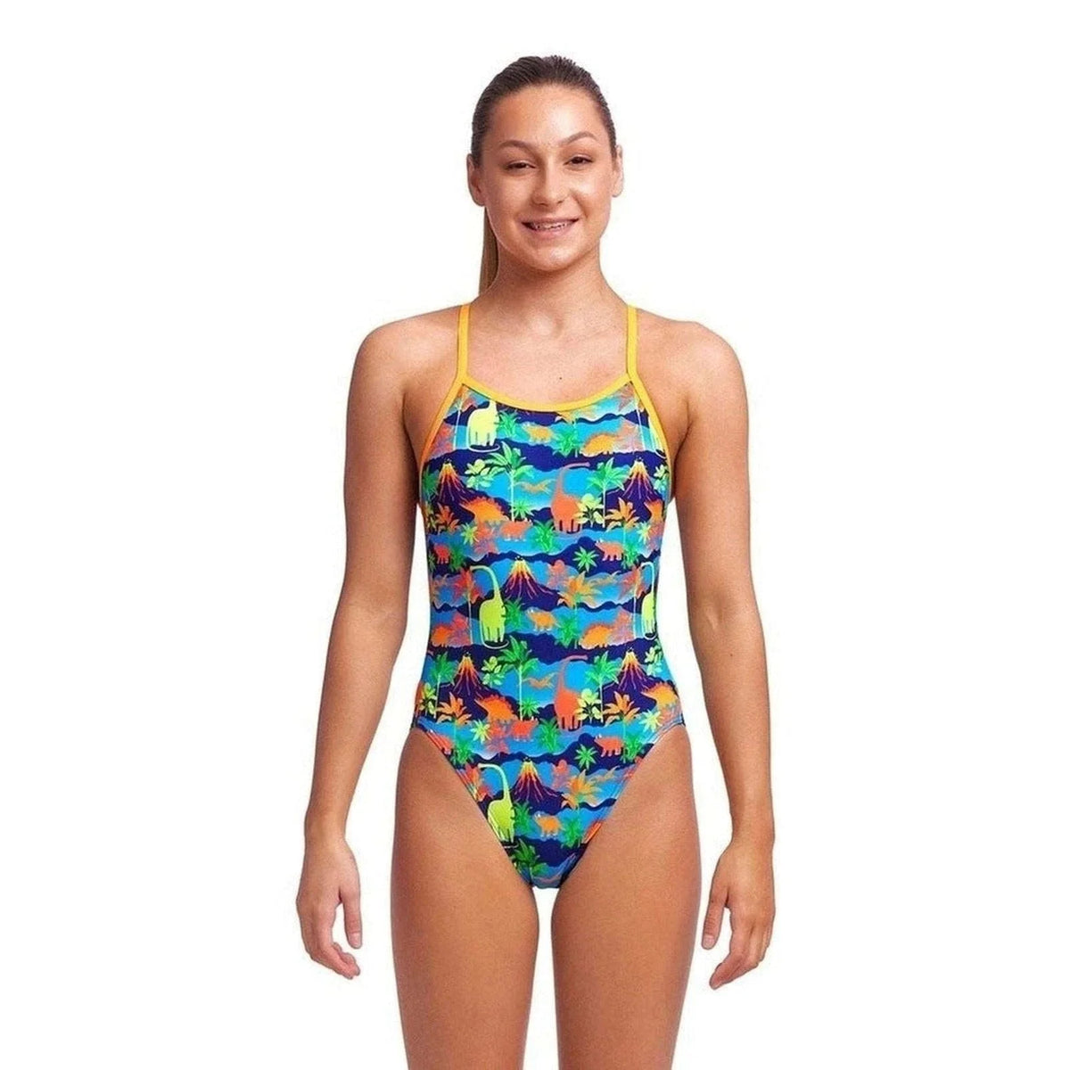 Funkita Girls Single Strap One Piece Swimsuit - Big Bronto